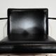 Paire de fauteuils square, simili cuir – 1970