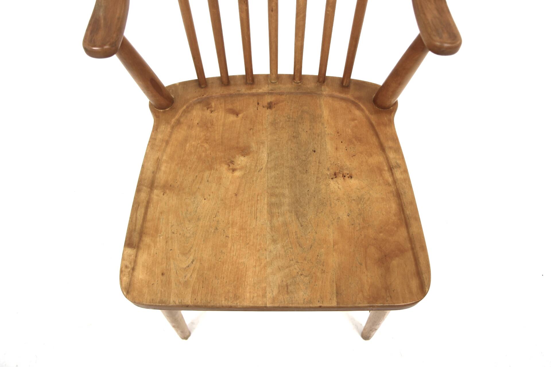 Scandinavian armchair "Pinnstol" in beech, Sweden, 1960
