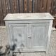 Buffet parisien en bois ancien gris