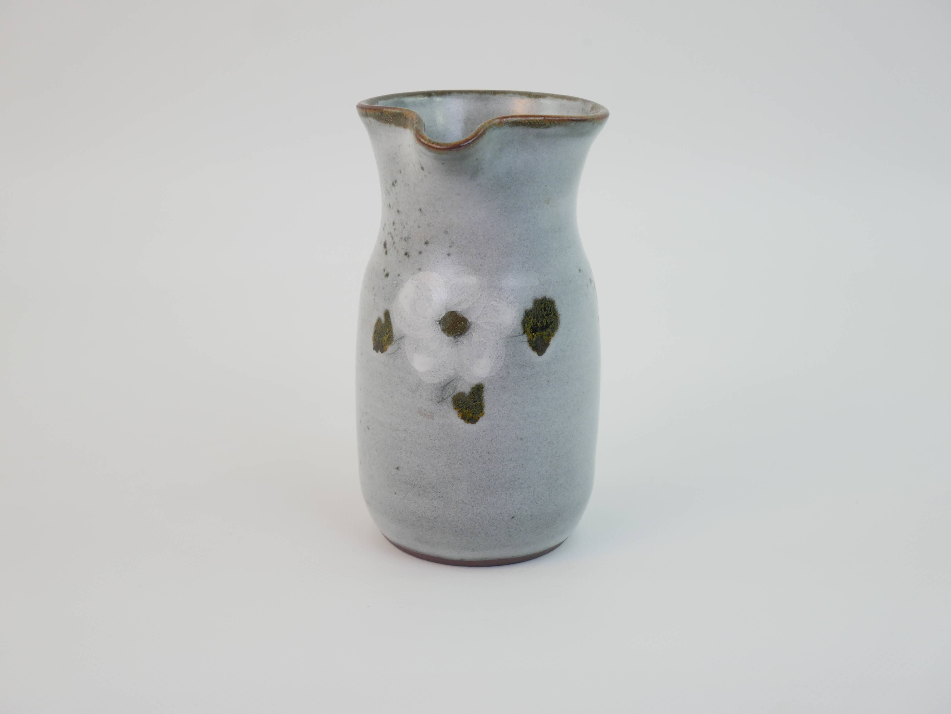 Small pitcher Milk jug Ceramic jug Atelier Thierry and Chantal Robert