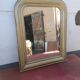 Napoleon III Mirror Wood and Gilded Stucco