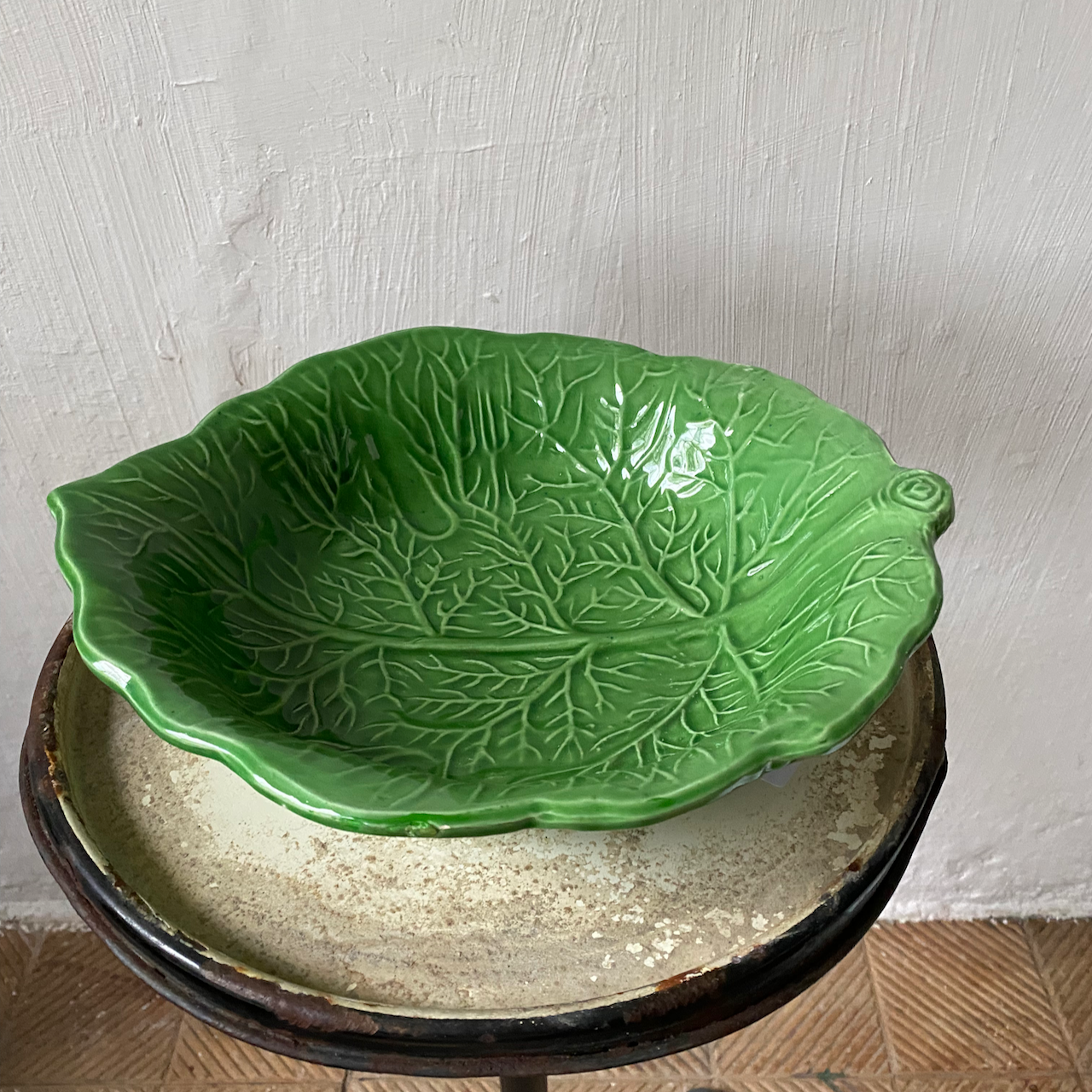 Cabbage Leaf Salad Bowl
