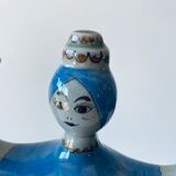 Mexican ceramic candle holder