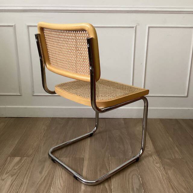 Breuer chair in cane and light wood