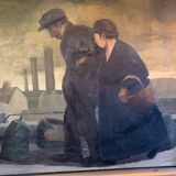 Oil on canvas by Berger