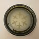 Empty pocket cup ashtray vintage smoked glass décor planes