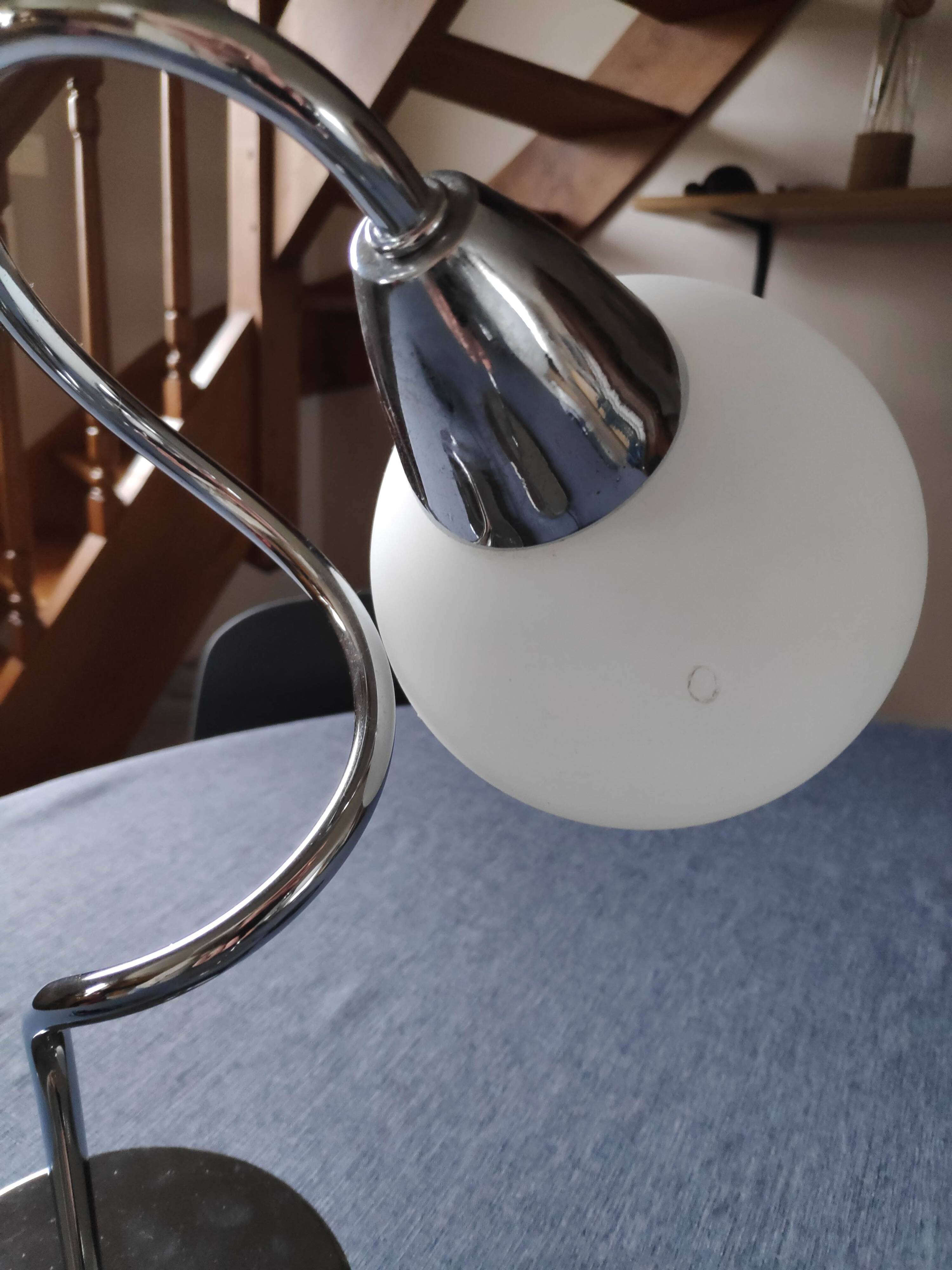 Pair of spiral lamps