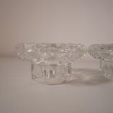 Set of 8 glass candle holders, Luminarc