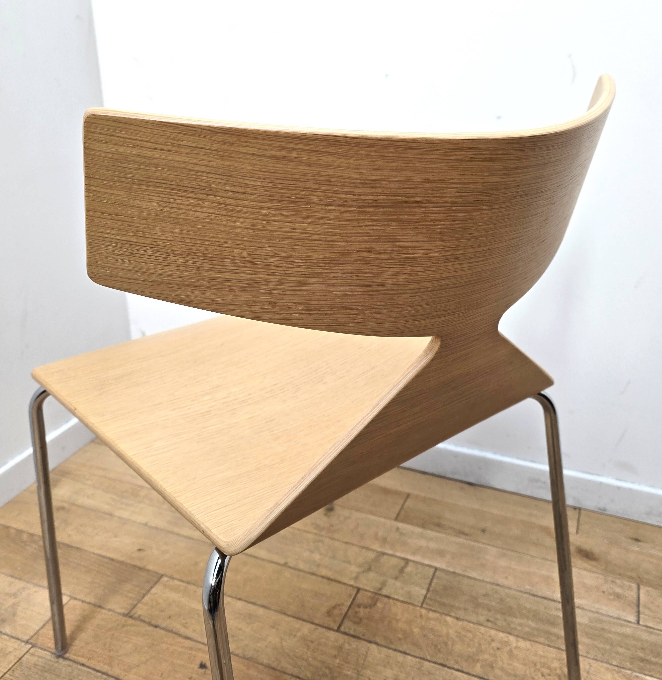 Suite de 6 chaises de salle à manger Saya, Arper