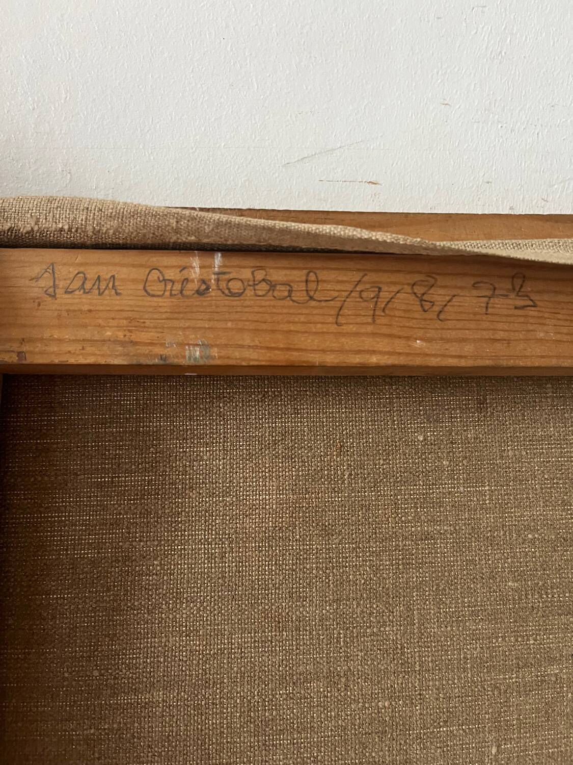 Spanish woman with a red bouquet, signed 1978.