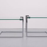 Ronald Schmitt Tisch set side tables 1970s Germany