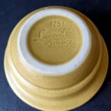 2 vintage k&g luneville french ceramic bowls and bowl