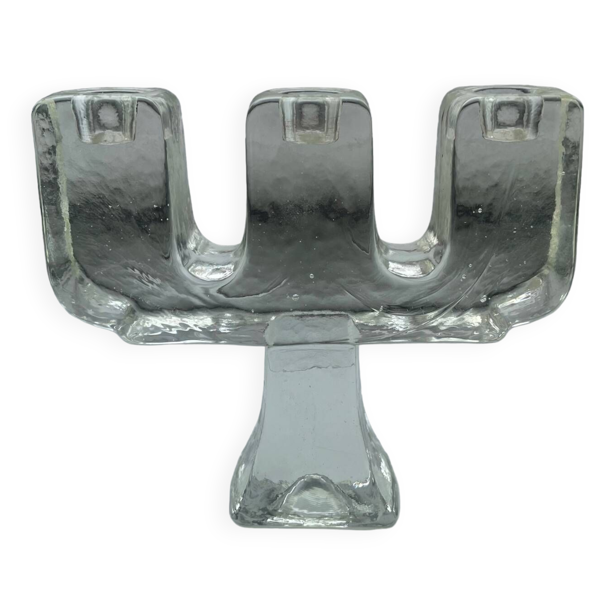 Bougeoir en verre, Pukeberg Suède