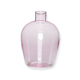 Vase in pale pink glass 11cm