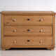 Antique solid pine chest of drawers – European rustic chest of drawers – circa 1900 #106