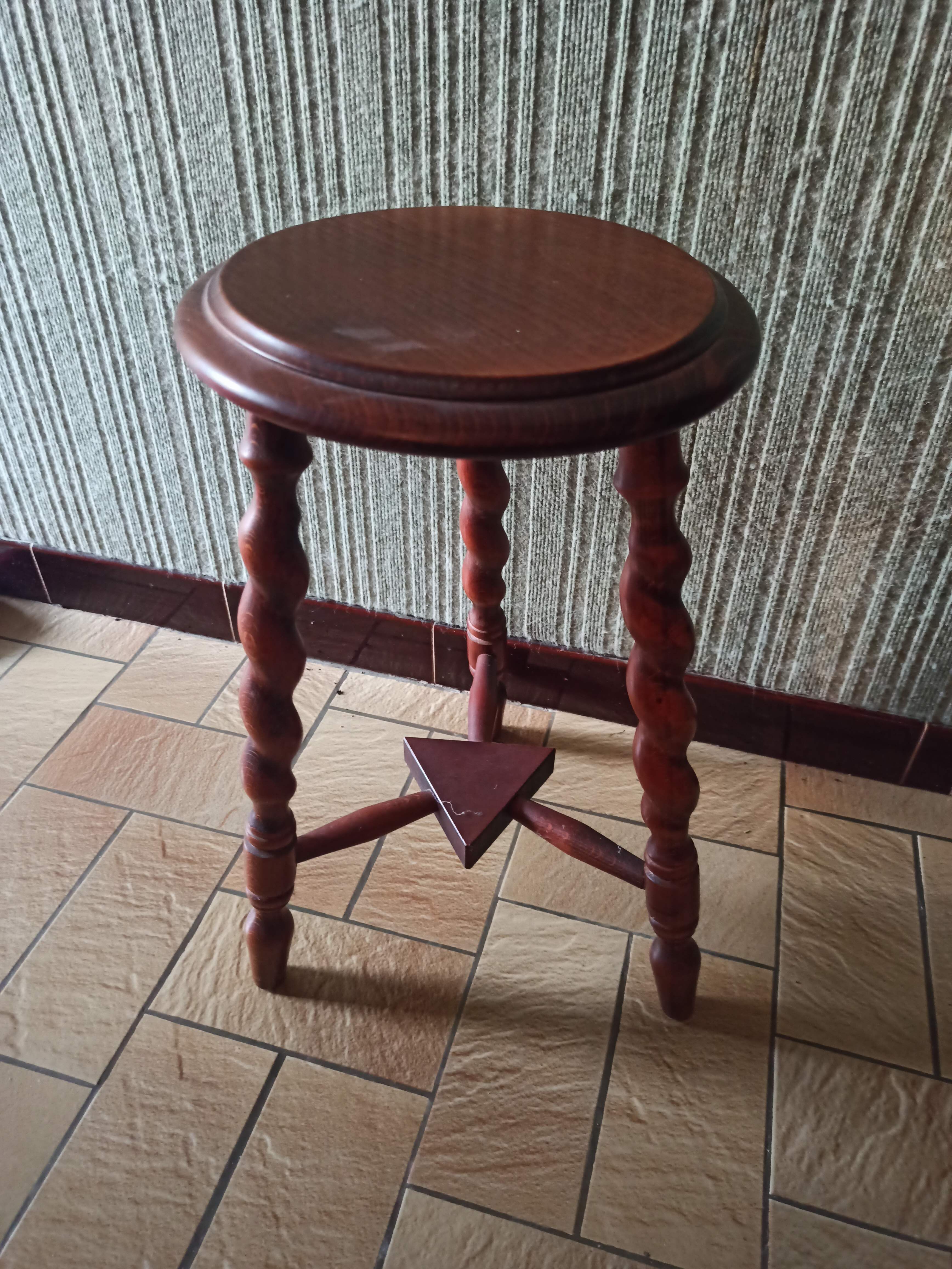 Wooden stool