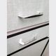 Green formica buffet of water