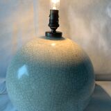 Crystal cracked ceramic ball lamp foot