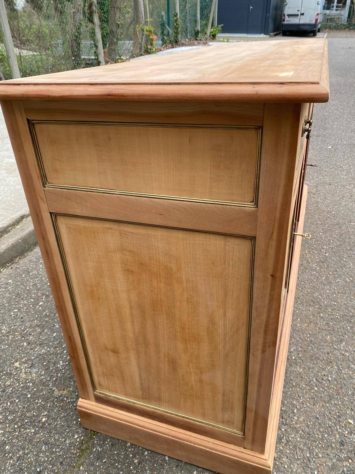 Renovated wooden imperial buffet from the 20th century, 180cm.