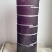 Vase Barbini Murano Violet - Vintage Signé