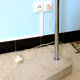 Vintage arc floor lamp, circa 1970