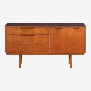 Teak 1960s mid century compact short sideboard by Stonehill