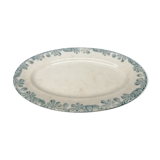 Oval porcelain dish