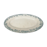 Oval porcelain dish