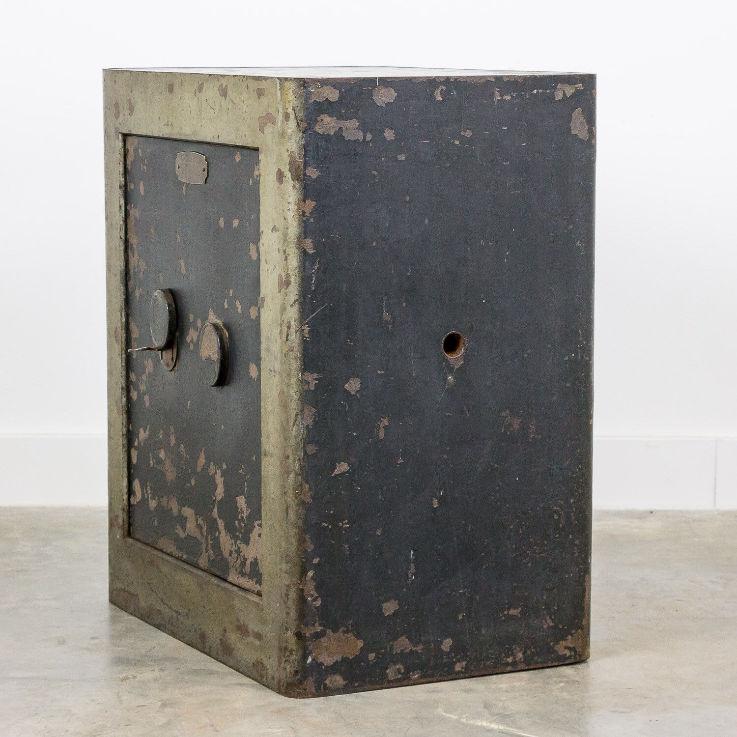 Antique safe by Fichet, Paris, 1900