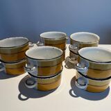 Set of 10 vintage casserole dishes