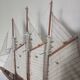 Collection model of the three-masted schooner L'Atlantide.
