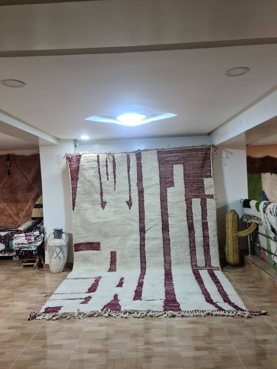 Handmade Beni Ouarain rug 300x200 cm