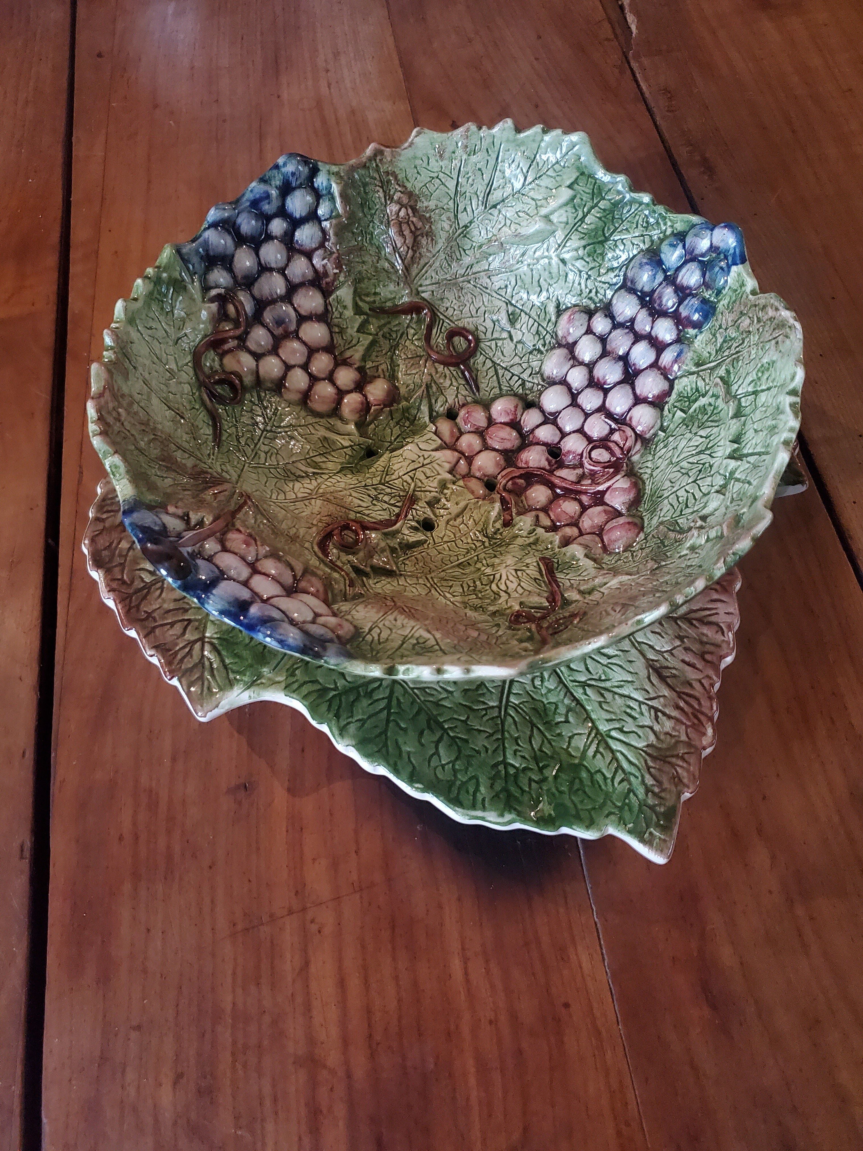 Grape drainer slurry