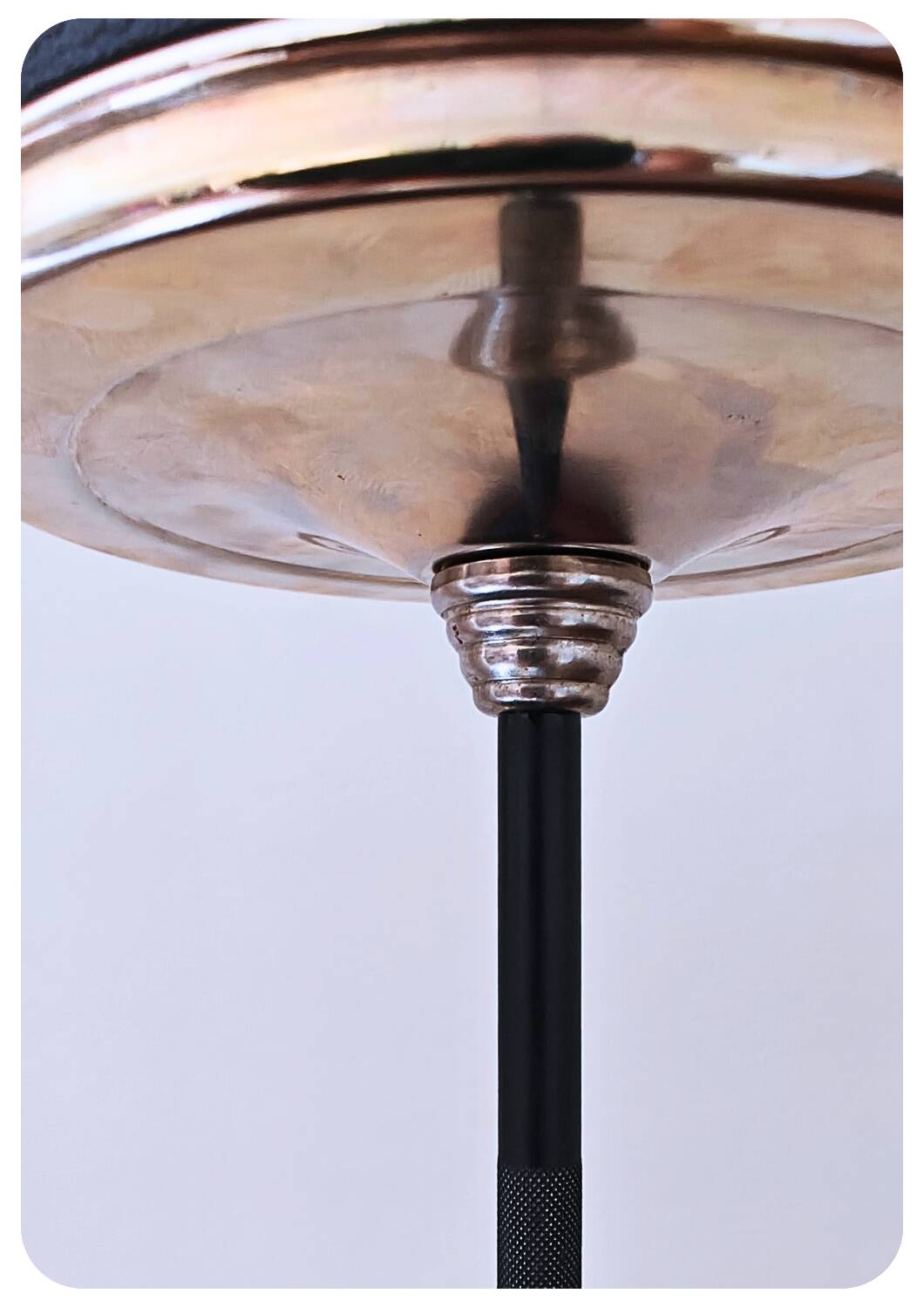 Vintage Brass Mid Century Standing Ashtray