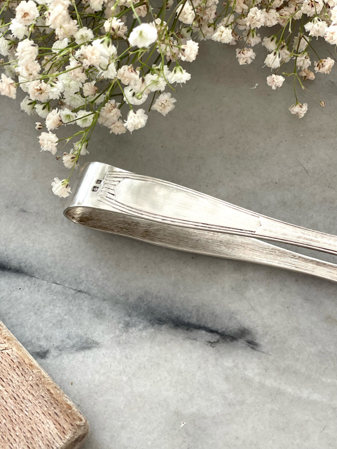 Christofle sugar tongs