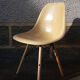 Chaise DSW ochre light par Charles et Ray Eames pour Herman Miller