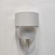 Minimalist white Ikea wall lamp