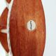 Echelle de bateau vintage bois et cordage