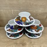 Set of 5 small coffe cups Villeroy & Boch Acapulco
