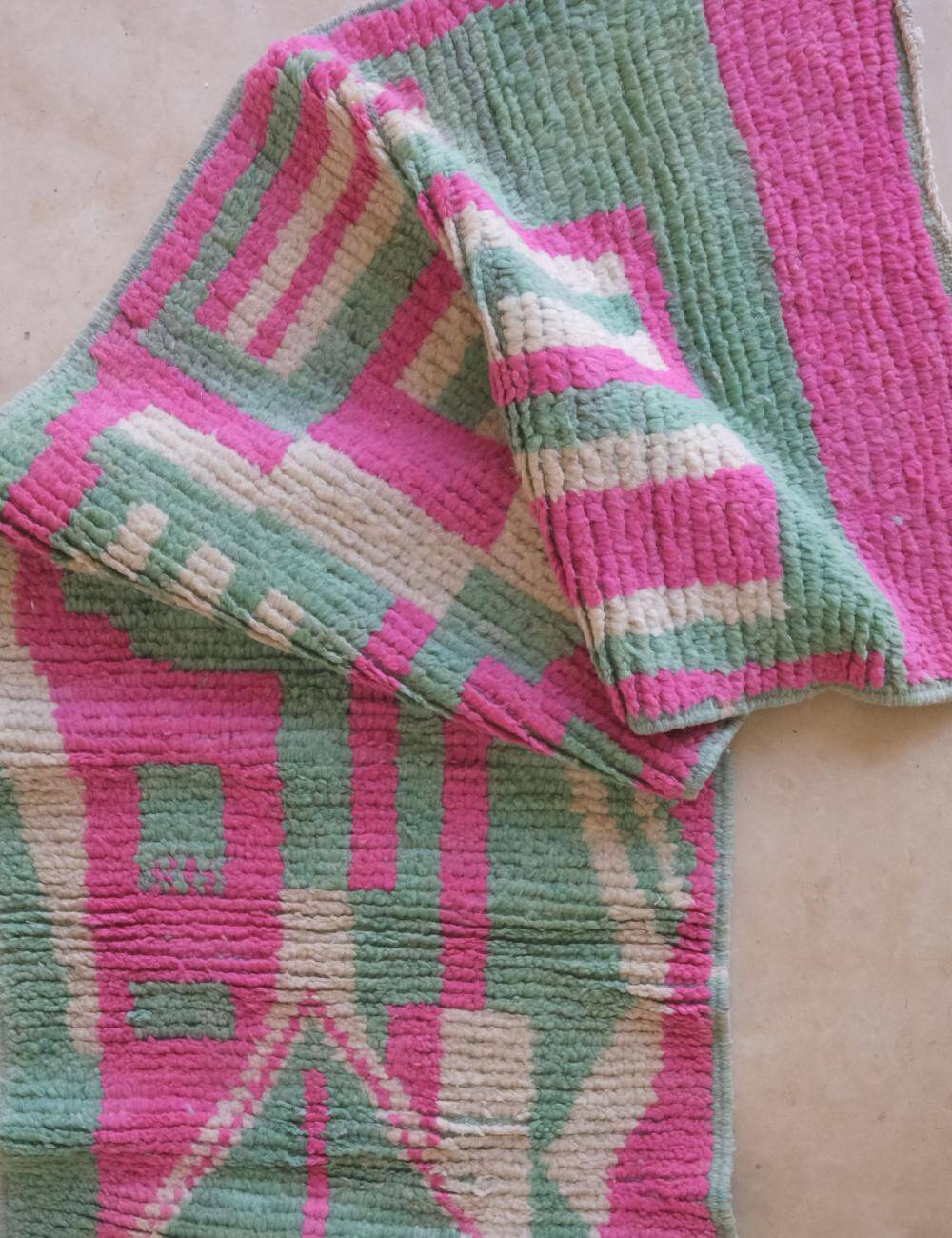 Moroccan Runner Rug - 346 x 71 cm