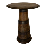 Old oak side table