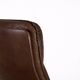 Vintage Mid-Century Danish Modern Leather Adjustable Easy Chair and Ottoman
