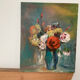 Tableau floral bouquet de fleurs