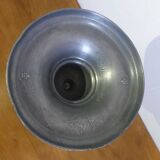 Pewter candle holder