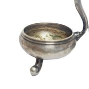 Eclectic silver salt and pepper holder, Germany, 1890s