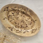 Old earthenware dish from Grigny