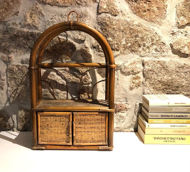 Wall doorp when you're on a rattan