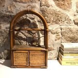 Wall doorp when you're on a rattan