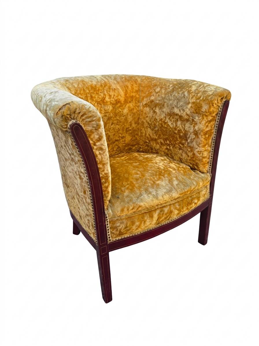 Fauteuil club art déco années 1930
