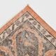 Pale Red & Brown Large Antique Turkish Rug, 157x299Cm